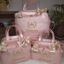 Conjunto de Bolsas Bordadas em Santo Andre
