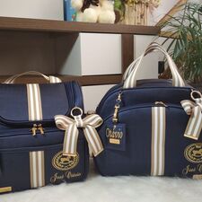 Kit Bolsa e Mochila com o Nome do Bebê em Ijuí